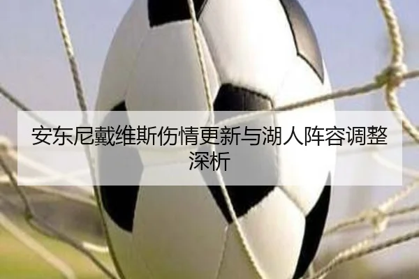 安东尼戴维斯伤情更新与湖人阵容调整深析 - 6T